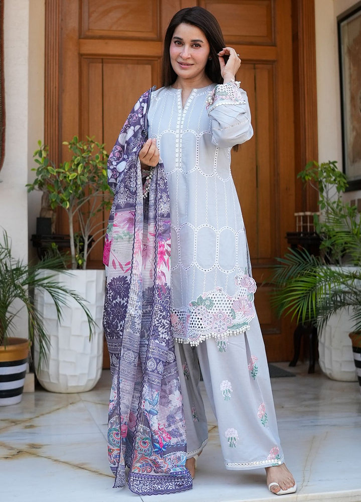 Sahakari by Sahane Embroidered Lawn Suits Unstitched 3 Piece SNE24SK CT-10007 Dastaan - Summer Collection