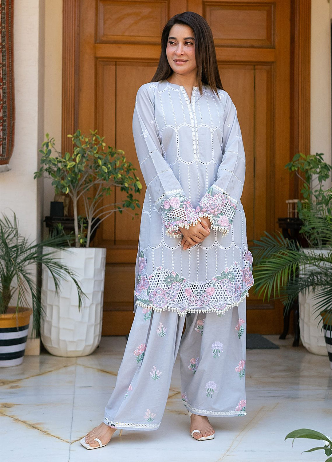 Sahakari by Sahane Embroidered Lawn Suits Unstitched 3 Piece SNE24SK CT-10007 Dastaan - Summer Collection