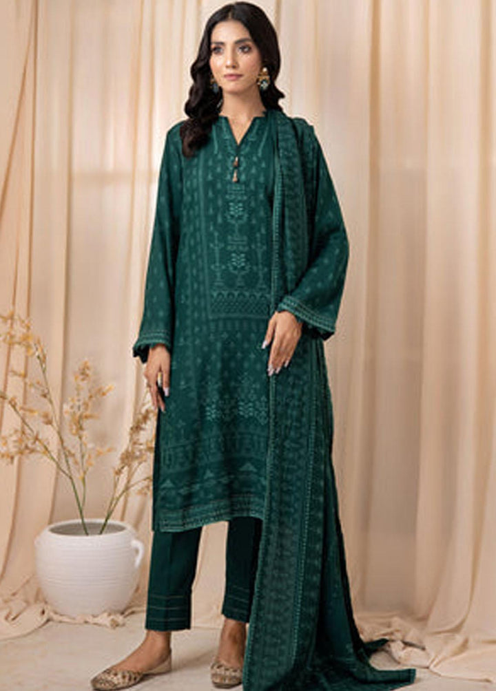 Lakhany Printed Cashmere Wool Suits Unstitched 3 Piece LSM22CV CVC-1003-B - Winter Collection
