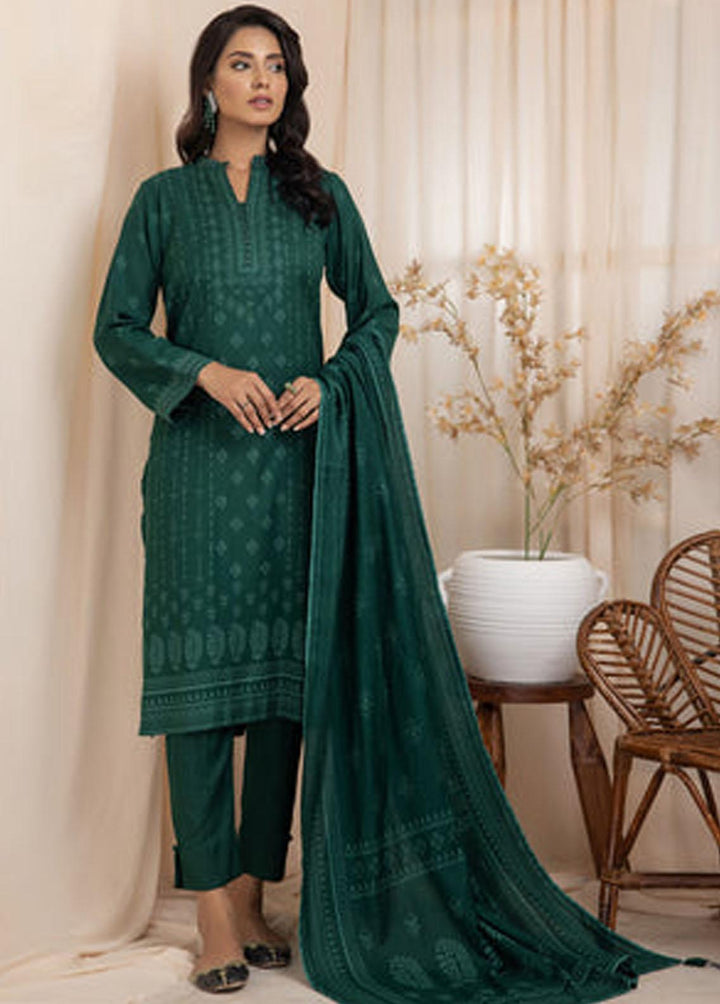 Lakhany Printed Cashmere Wool Suits Unstitched 3 Piece LSM22CV CVC-1006-A - Winter Collection