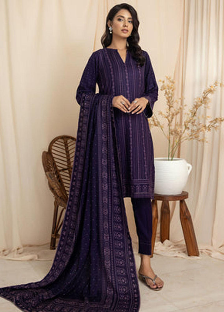 Lakhany Printed Cashmere Wool Suits Unstitched 3 Piece LSM22CV CVC-1007-C - Winter Collection