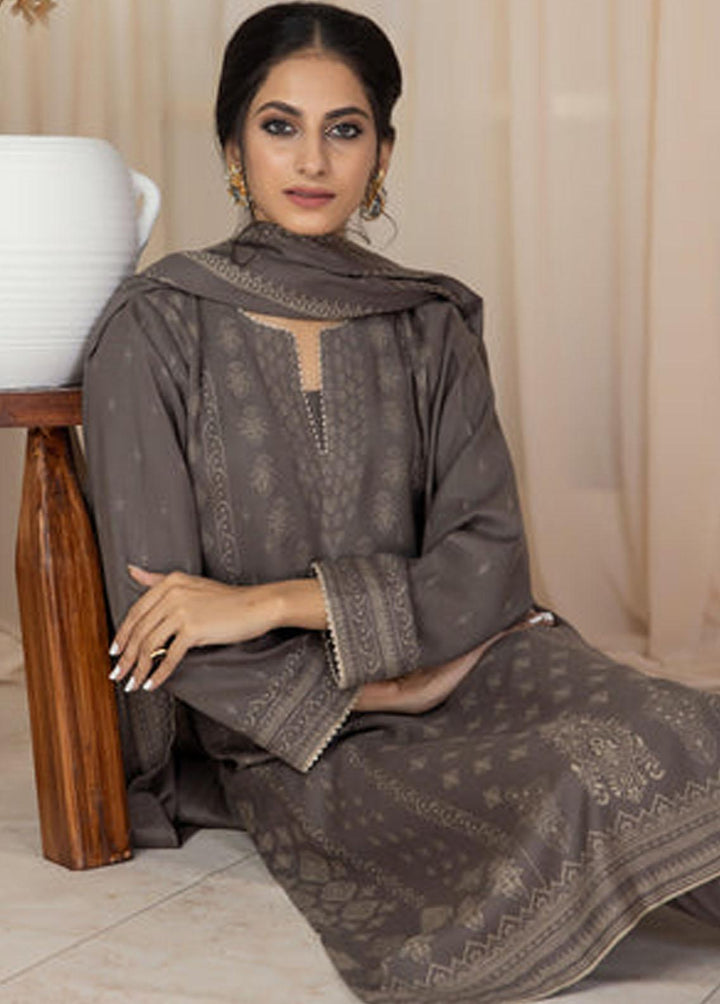 Lakhany Printed Cashmere Wool Suits Unstitched 3 Piece LSM22CV CVC-1008-C - Winter Collection