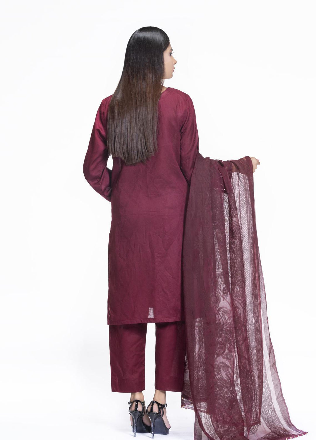 Cyan Embroidered Lawn Suits Unstitched 3 Piece CN21L D-012 - Summer Collection