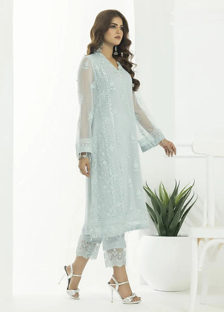Cyanic Embroidered Chiffon Suits Unstitched 2 Piece CYN23L Serenity - Festive Collection