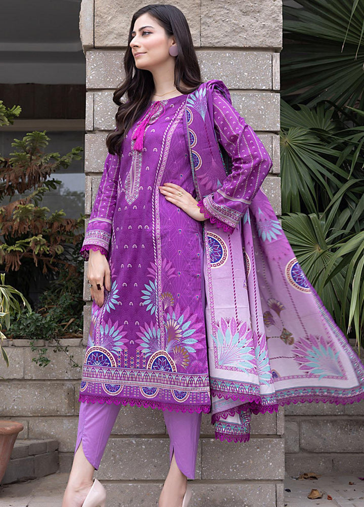 Salina By Regalia Textiles Printed Cotton Suits Unstitched 3 Piece RGT23SMS D-03 - Mid Summer Collection