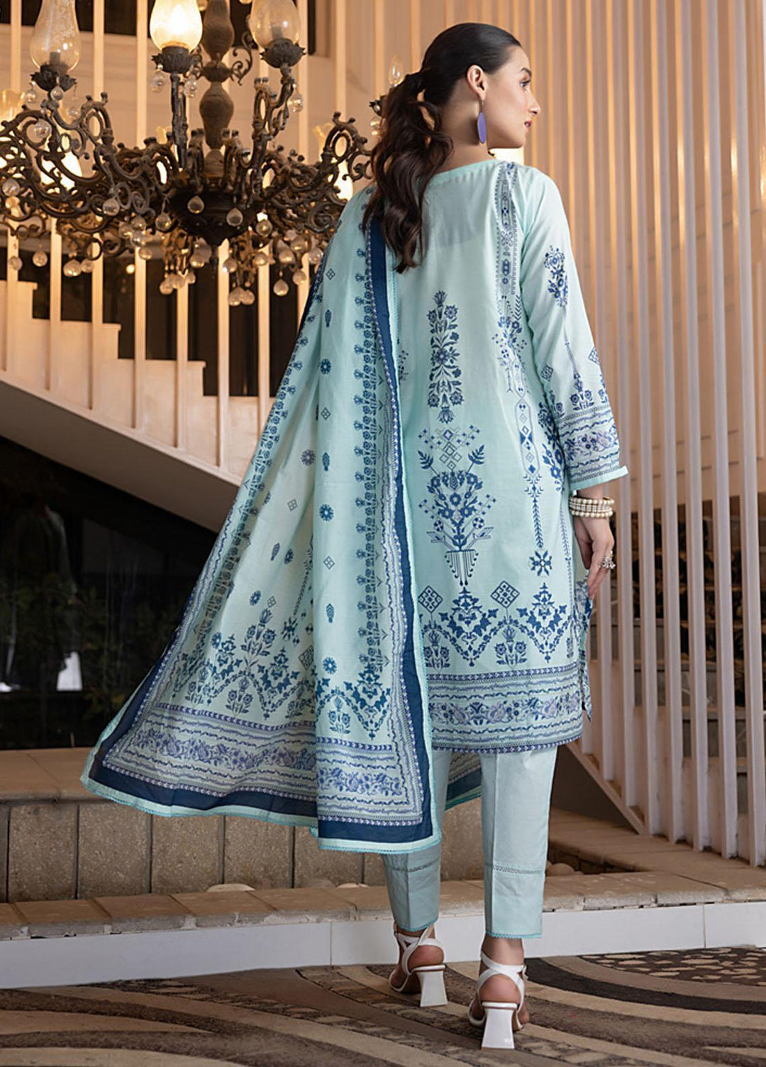 Salina By Regalia Textiles Printed Cotton Suits Unstitched 3 Piece RGT23SMS D-06 - Mid Summer Collection