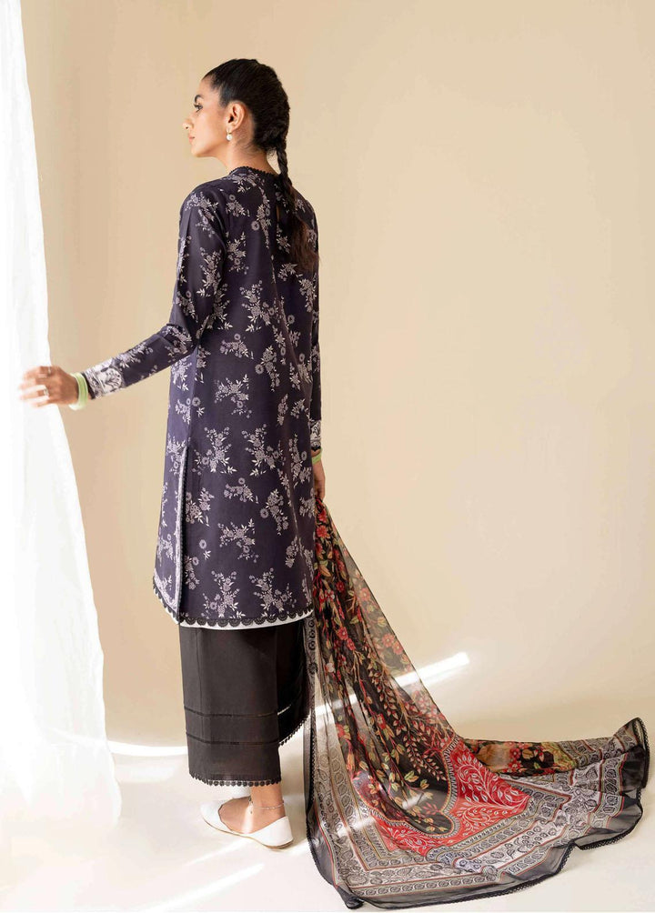 Daffodils By Seran Embroidered Lawn Suits Unstitched 2 Piece SRN23D 04 Magnolia - Summer Collection