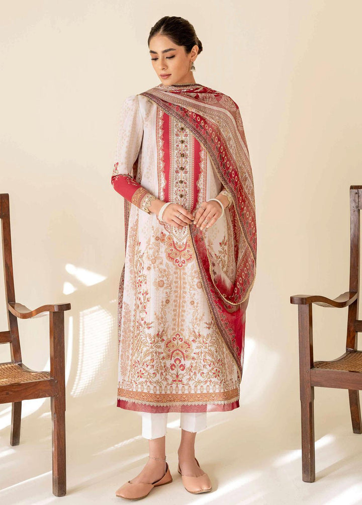 Daffodils By Seran Embroidered Lawn Suits Unstitched 2 Piece SRN23D 05 Lotus - Summer Collection