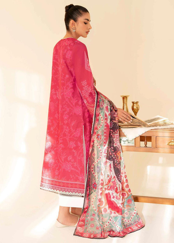 Daffodils By Seran Embroidered Lawn Suits Unstitched 2 Piece SRN23D 06 Sasha - Summer Collection