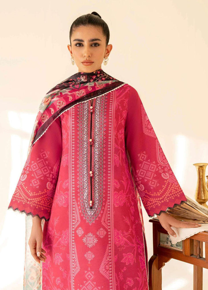Daffodils By Seran Embroidered Lawn Suits Unstitched 2 Piece SRN23D 06 Sasha - Summer Collection
