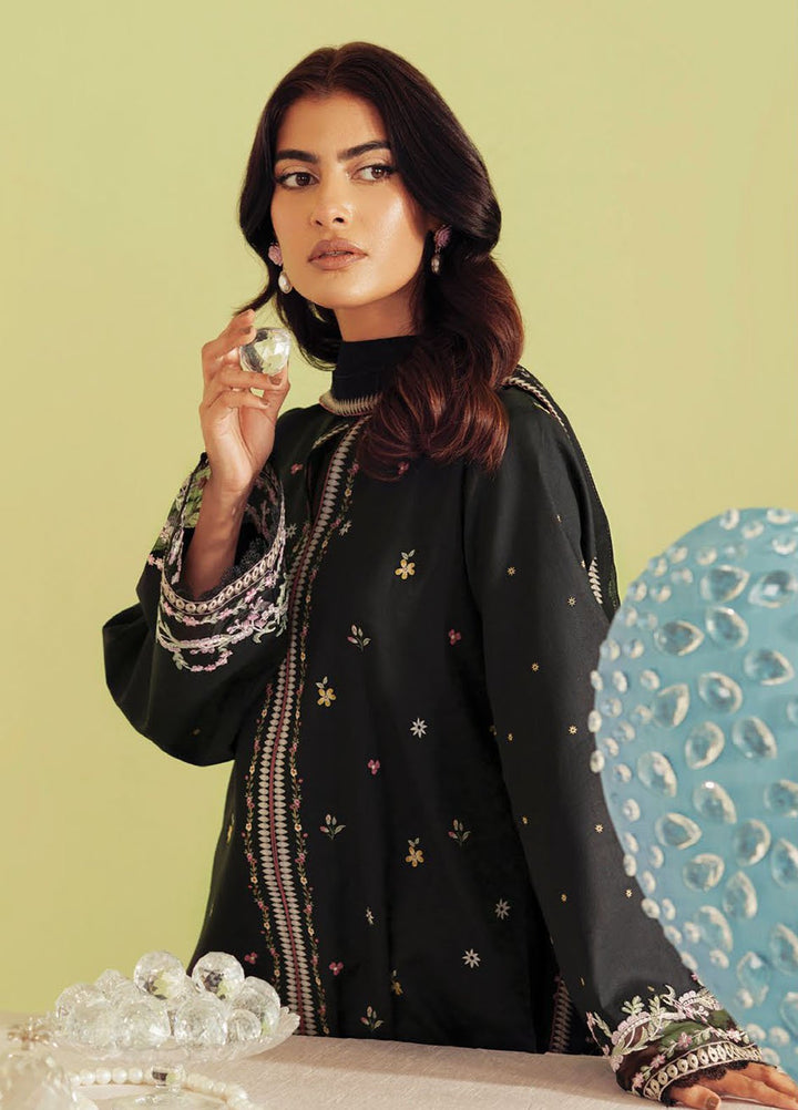 Daffodils by Seran Embroidered Lawn Suits Unstitched 2 Piece SN25DL D-04 Siya - Summer Collection