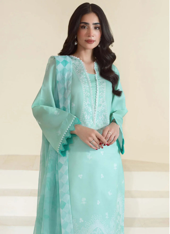 Daffodils by Seran Printed Lawn Suit Unstitched 2 Piece SRN24D D-01 Beverly - Summer Collection