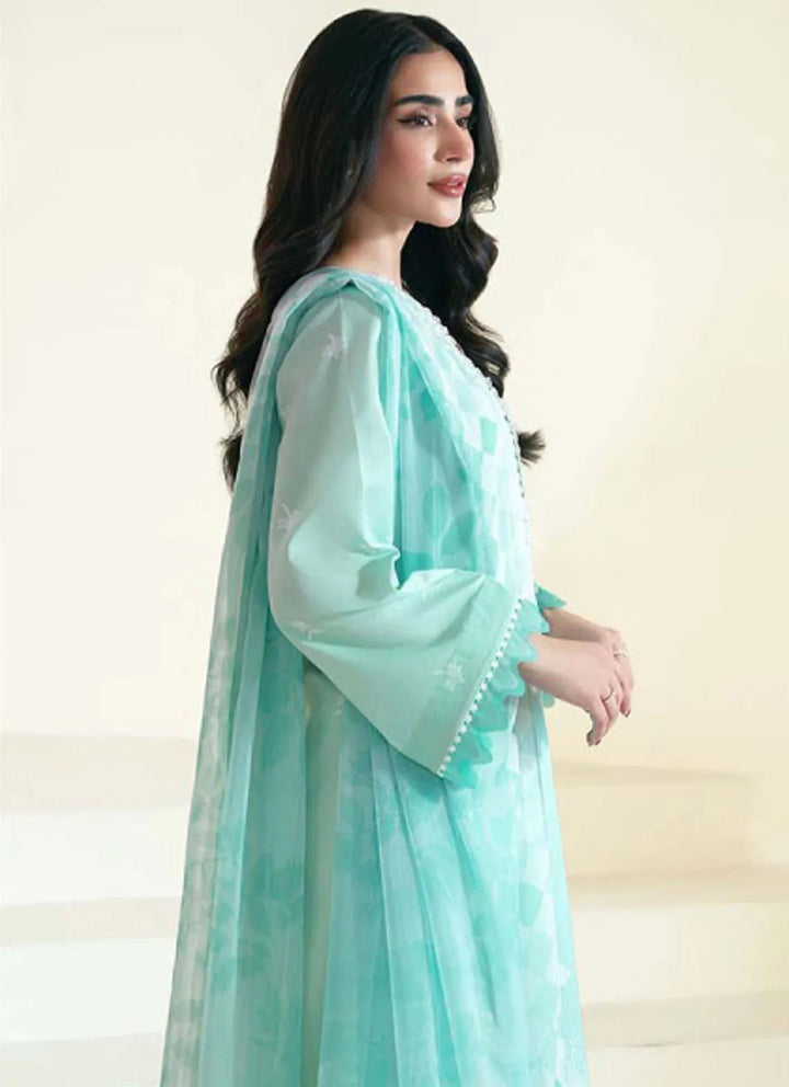 Daffodils by Seran Printed Lawn Suit Unstitched 2 Piece SRN24D D-01 Beverly - Summer Collection