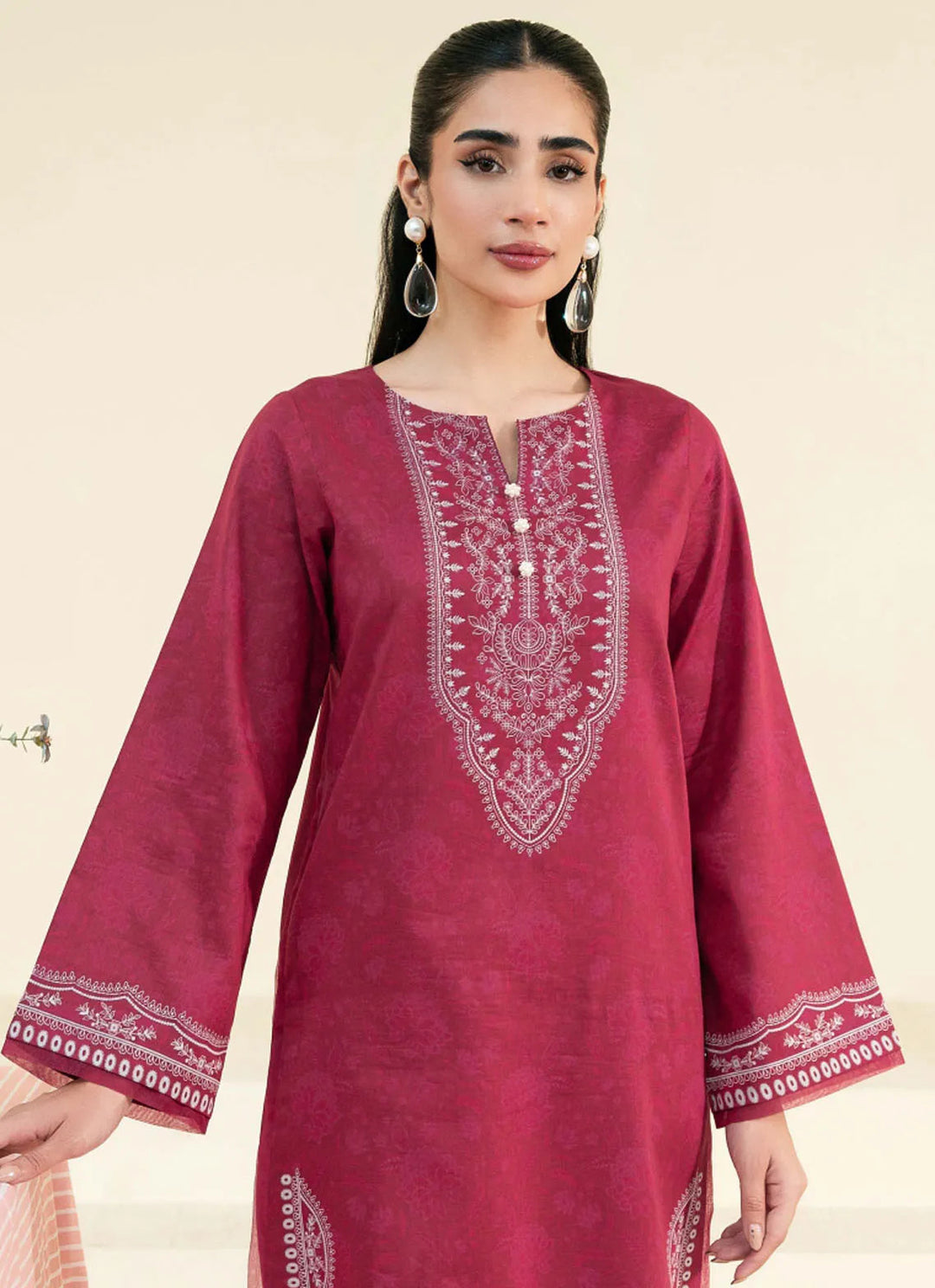 Daffodils by Seran Printed Lawn Suit Unstitched 2 Piece SRN24D D-02 Khai - Summer Collection