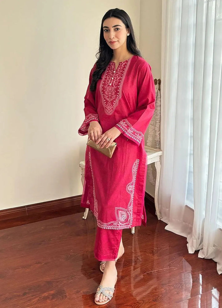 Daffodils by Seran Printed Lawn Suit Unstitched 2 Piece SRN24D D-02 Khai - Summer Collection