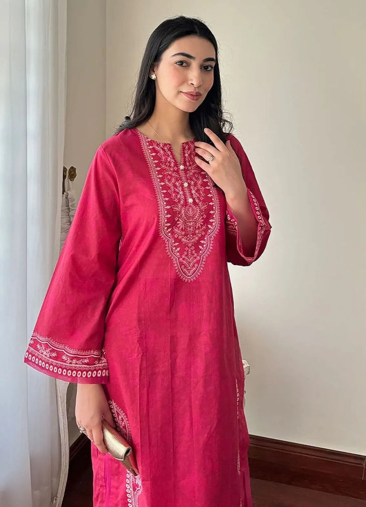 Daffodils by Seran Printed Lawn Suit Unstitched 2 Piece SRN24D D-02 Khai - Summer Collection