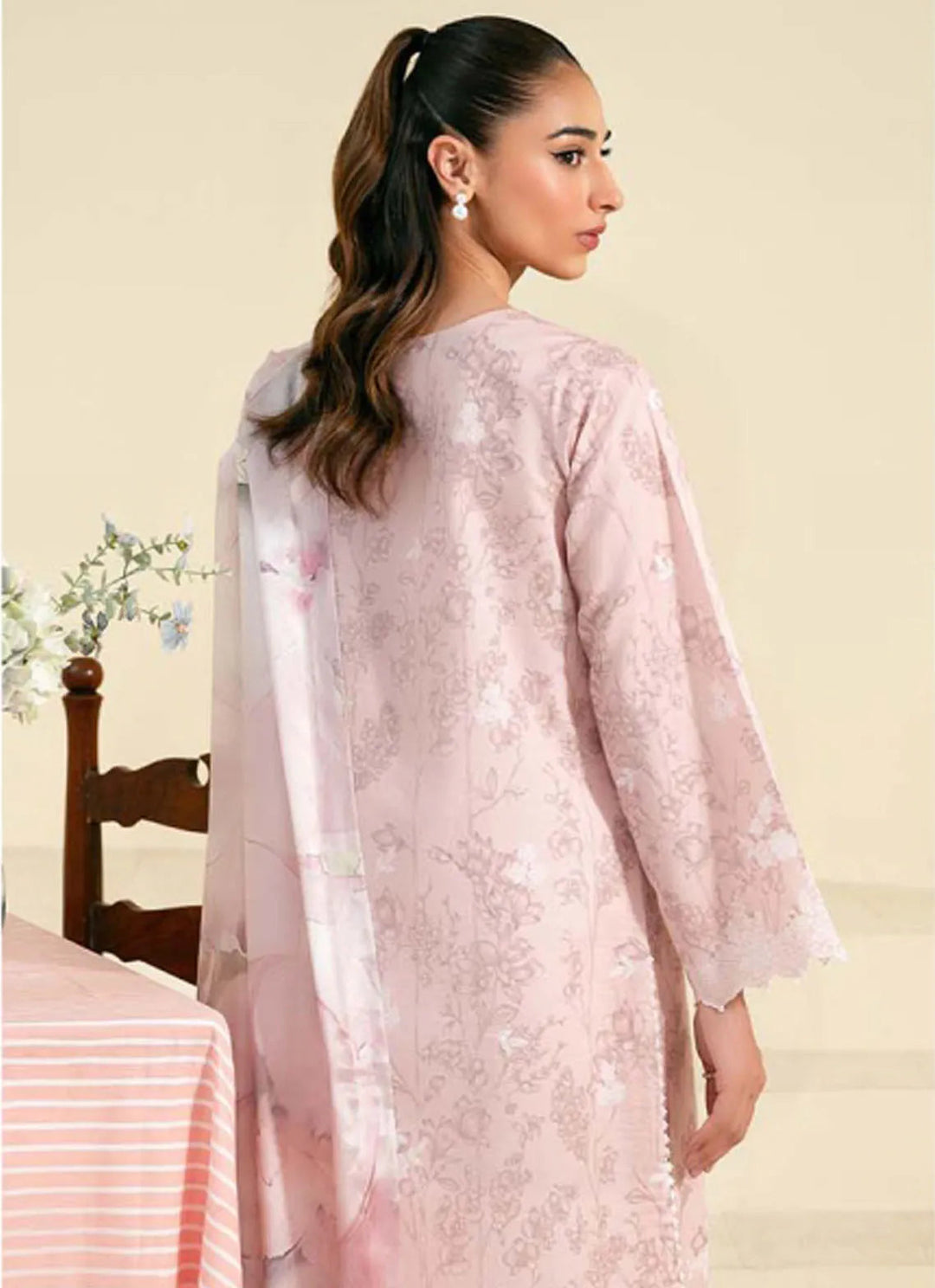 Daffodils by Seran Printed Lawn Suit Unstitched 2 Piece SRN24D D-07 Myles - Summer Collection