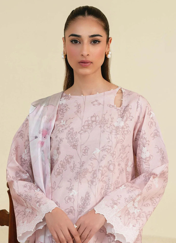 Daffodils by Seran Printed Lawn Suit Unstitched 2 Piece SRN24D D-07 Myles - Summer Collection