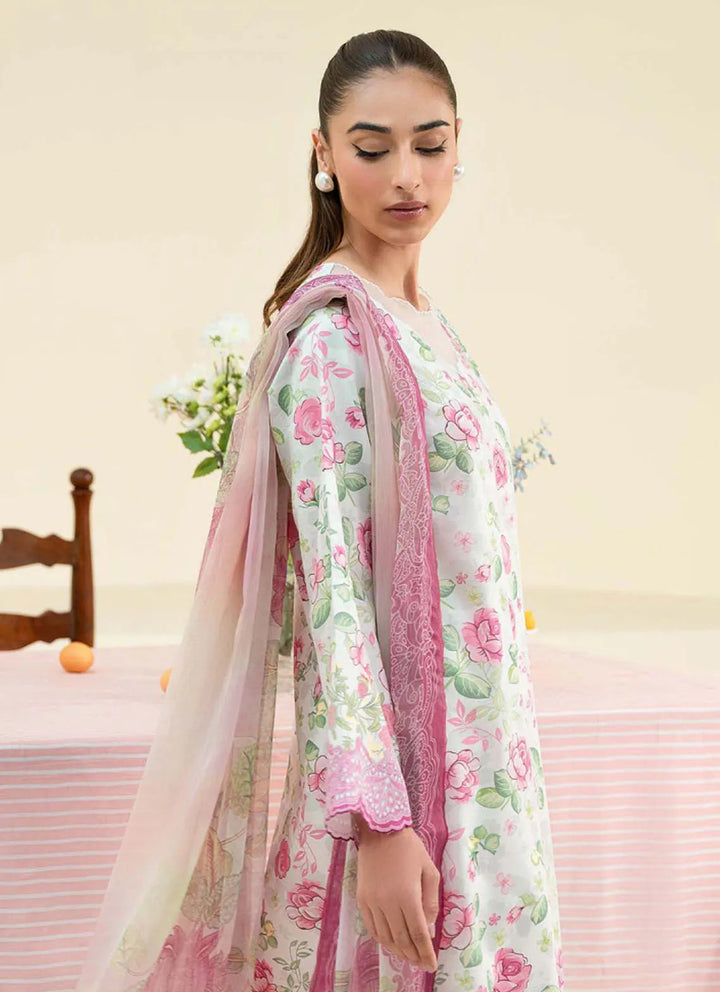 Daffodils by Seran Printed Lawn Suit Unstitched 2 Piece SRN24D D-08 Freya - Summer Collection