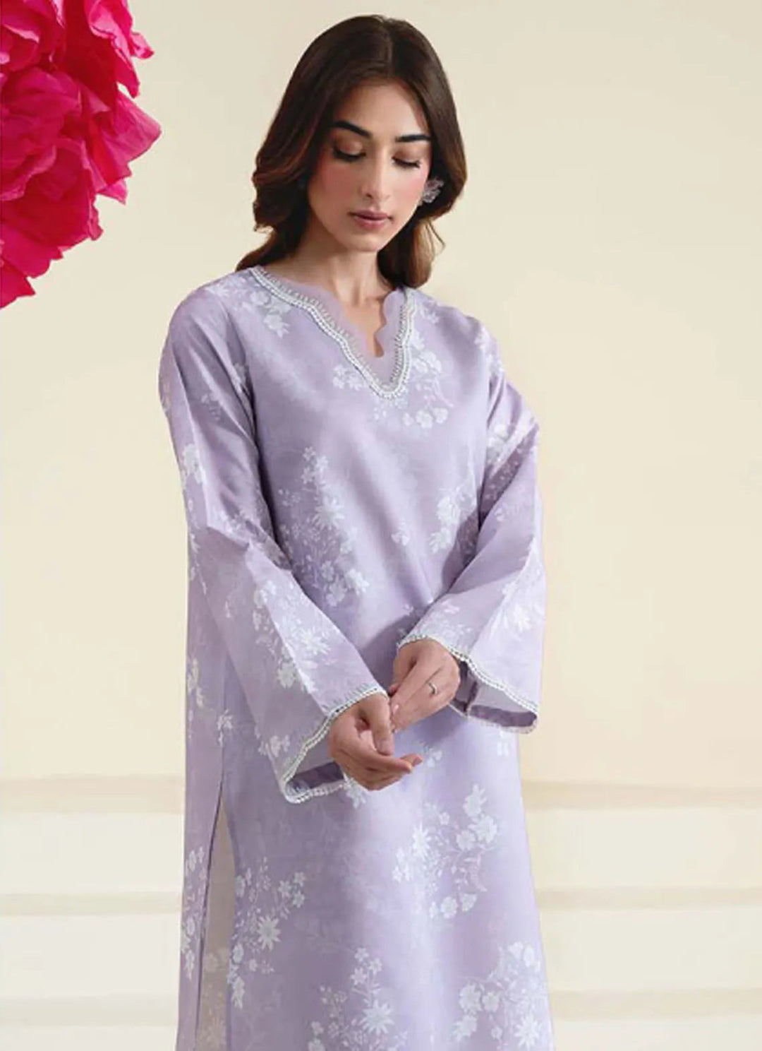 Daffodils by Seran Printed Lawn Suit Unstitched 2 Piece SRN24D D-11 Arden - Summer Collection