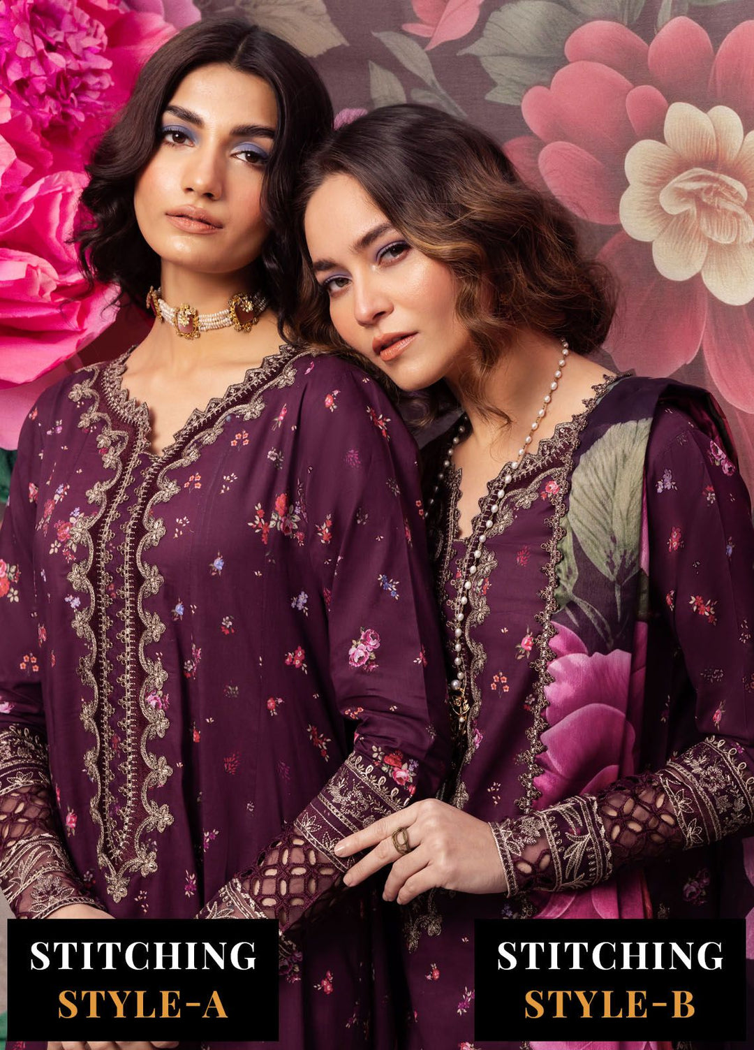 Dahlia by Iznik Embroidered Lawn Suits Unstitched 3 Piece IZ24D DL-06 Tranquil - Summer Collection