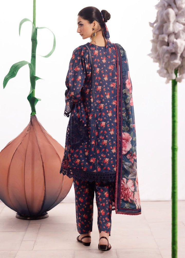 Dahlia by Iznik Embroidered Lawn Suits Unstitched 3 Piece IZ24D DL-07 Meadow - Summer Collection