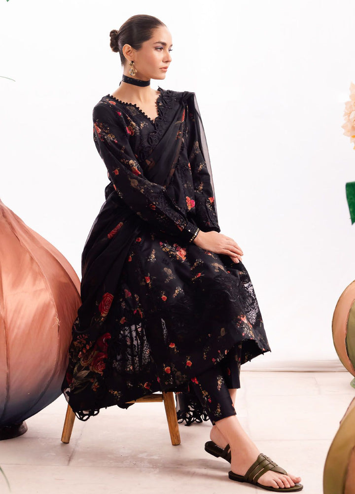 Dahlia by Iznik Embroidered Lawn Suits Unstitched 3 Piece IZ24D DL-08 Enchant - Summer Collection