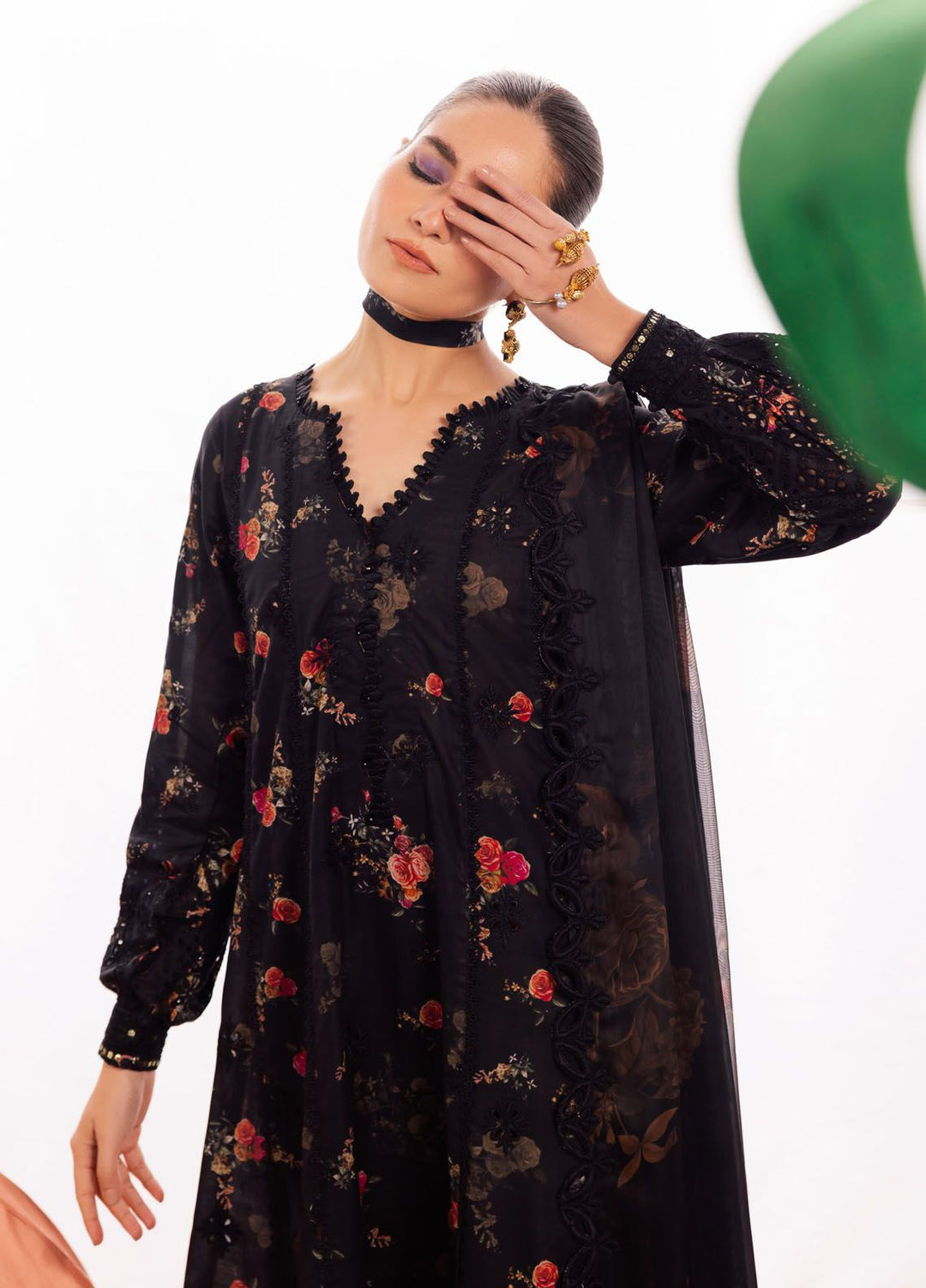 Dahlia by Iznik Embroidered Lawn Suits Unstitched 3 Piece IZ24D DL-08 Enchant - Summer Collection