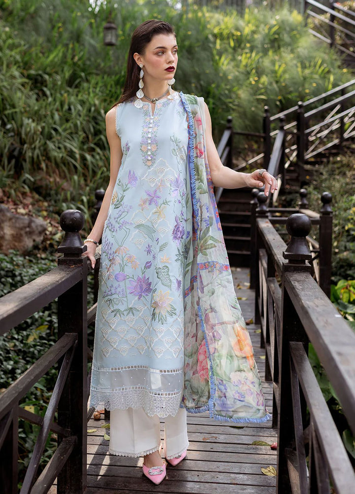 Dahlia by Roheenaz Embroidered Lawn Suits Unstitched 3 Piece RNZ24D D-03A Daisy - Summer Collection