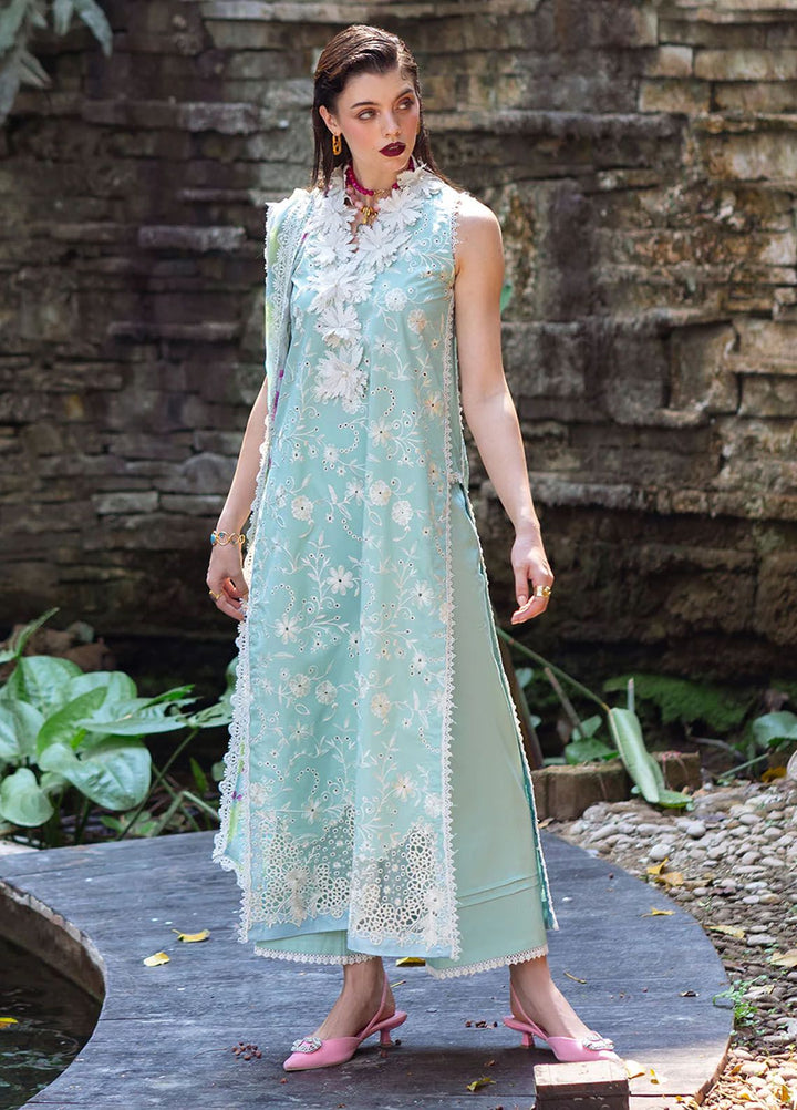 Dahlia by Roheenaz Embroidered Lawn Suits Unstitched 3 Piece RNZ24D D-08B Zinnia - Summer Collection