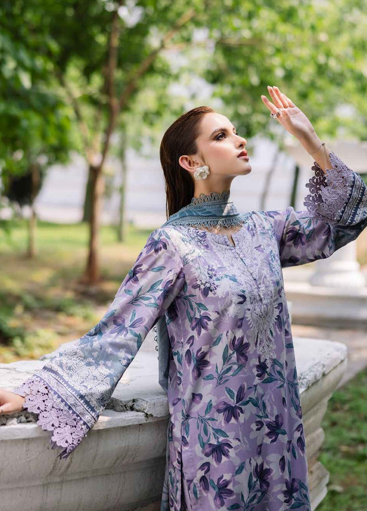 Daily Delights by Nureh Chikankari Lawn Suits Unstitched 3 Piece NU25DC DD-02 - Summer Collection