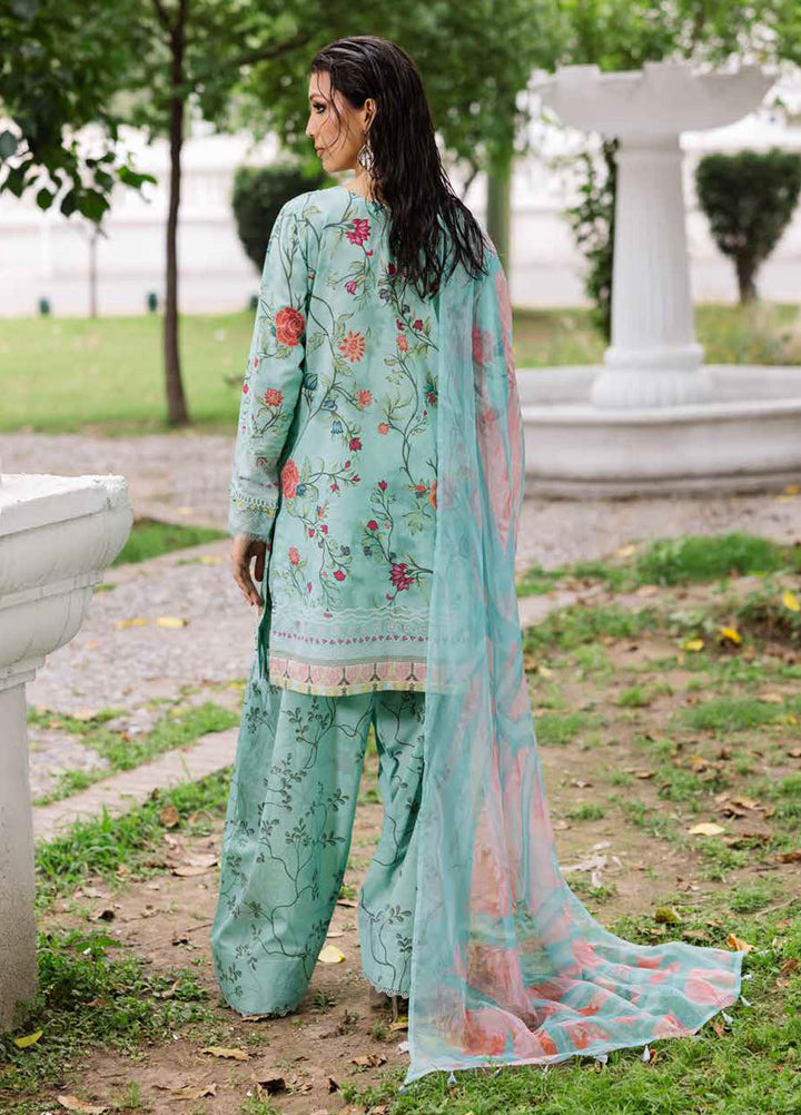 Daily Delights by Nureh Chikankari Lawn Suits Unstitched 3 Piece NU25DC DD-03 - Summer Collection