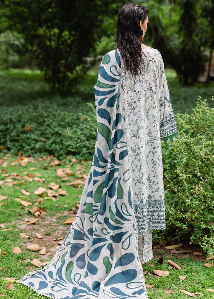 Daily Delights by Nureh Chikankari Lawn Suits Unstitched 3 Piece NU25DC DD-07 - Summer Collection