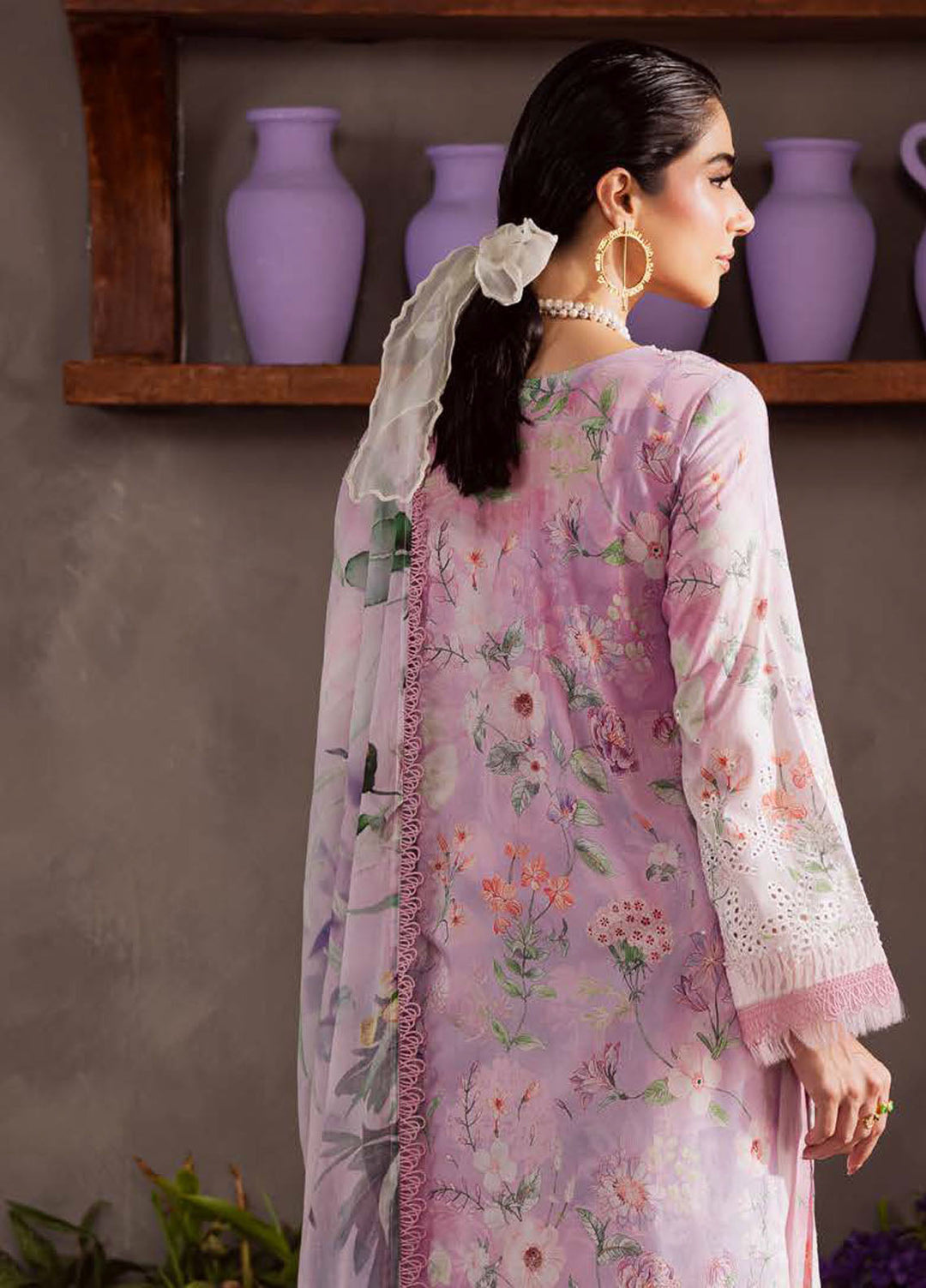 Daily Delights by Nureh Embroidered Lawn Suits Unstitched 3 Piece NU25DS DD-11 - Summer Collection