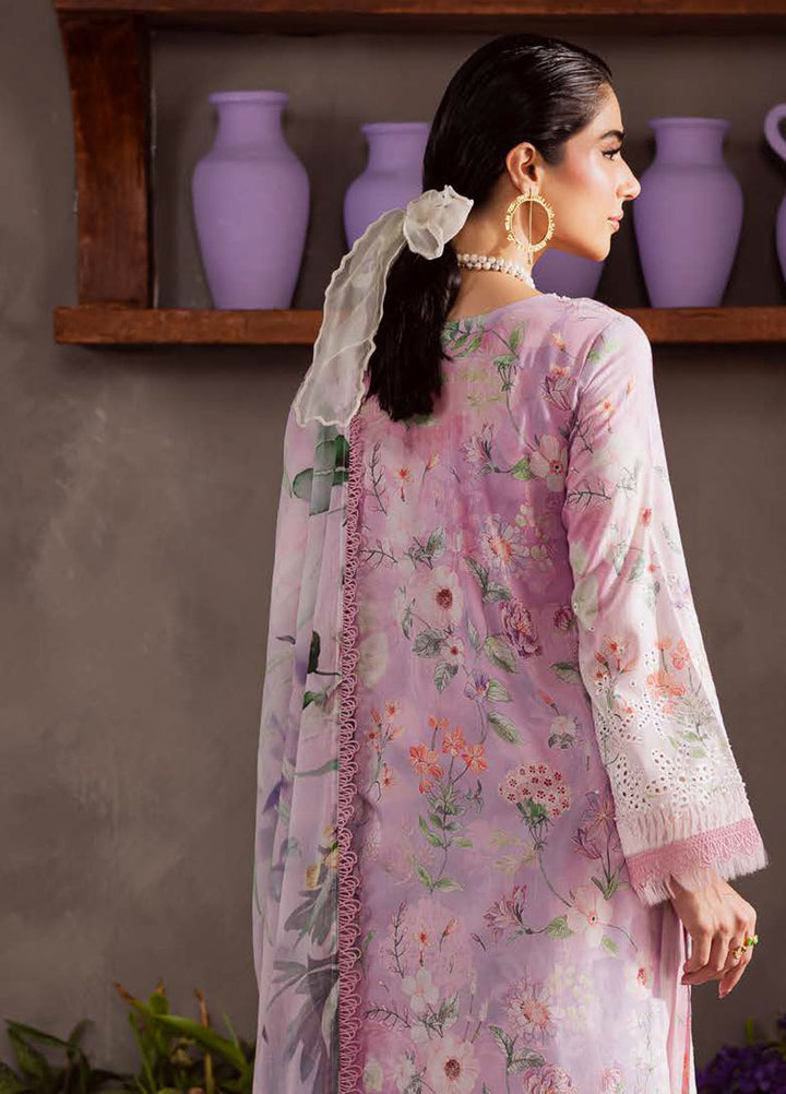 Daily Delights by Nureh Embroidered Lawn Suits Unstitched 3 Piece NU25DS DD-11 - Summer Collection