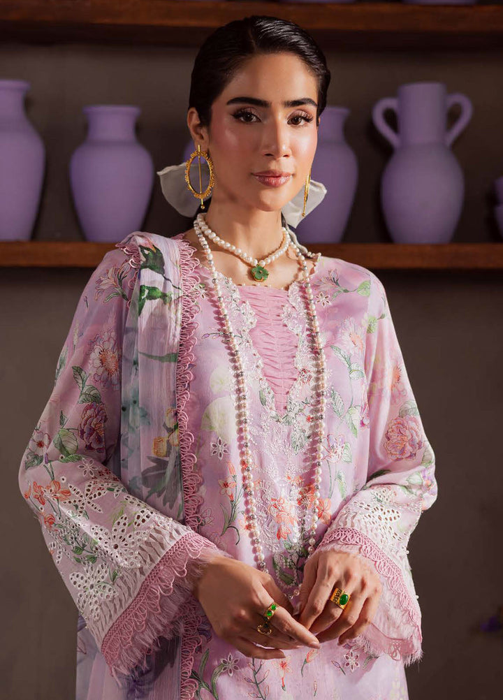 Daily Delights by Nureh Embroidered Lawn Suits Unstitched 3 Piece NU25DS DD-11 - Summer Collection