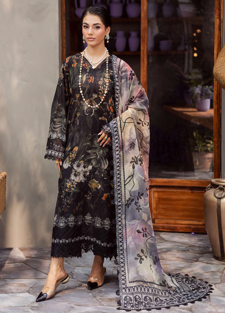 Daily Delights by Nureh Embroidered Lawn Suits Unstitched 3 Piece NU25DS DD-12 - Summer Collection