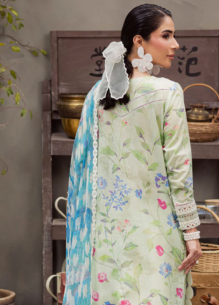 Daily Delights by Nureh Embroidered Lawn Suits Unstitched 3 Piece NU25DS DD-15 - Summer Collection