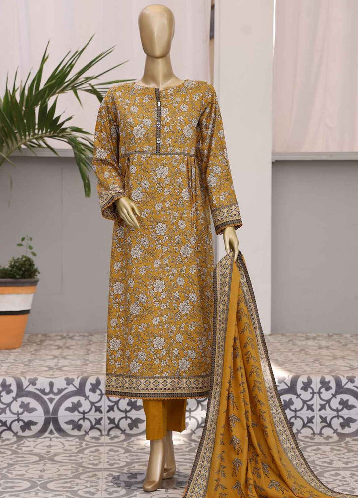 Daily Wear by HZ Textiles Digital Printed Lawn Suits Unstitched 3 Piece HZ25DW PDW-101-A - Summer Collection