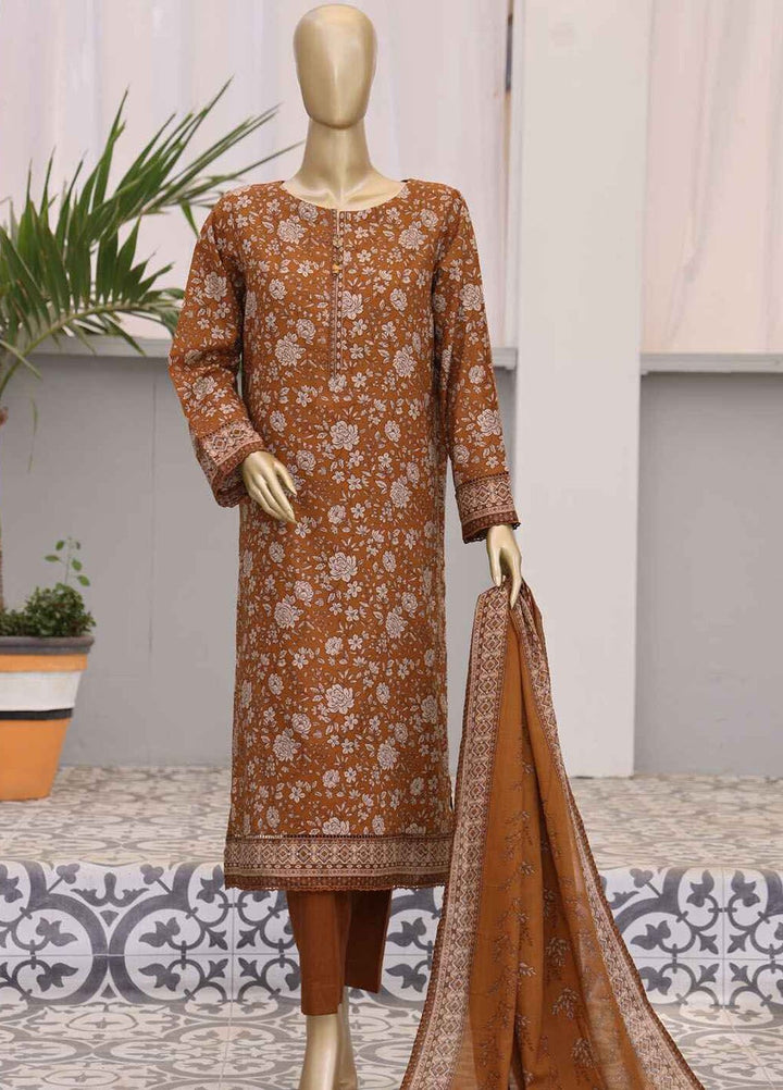 Daily Wear by HZ Textiles Digital Printed Lawn Suits Unstitched 3 Piece HZ25DW PDW-101-B - Summer Collection