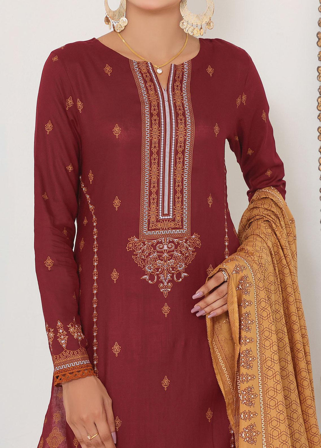 Daman By VS Textiles Printed Lawn Suits Unstitched 3 Piece VS23D 1535A - Summer Collection