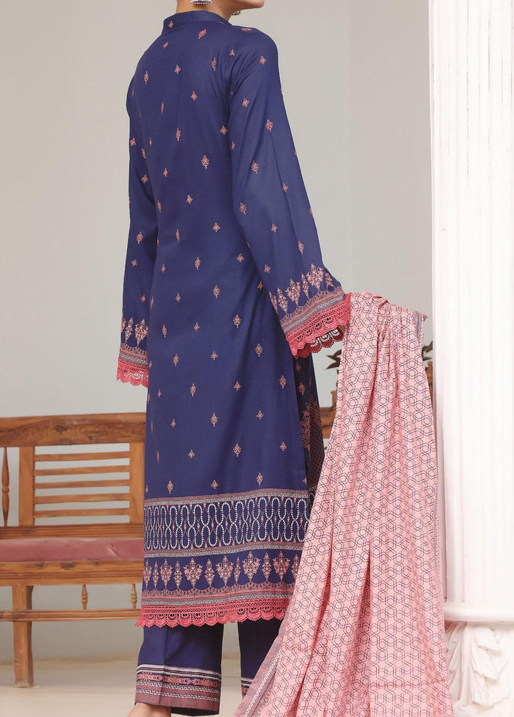 Daman By VS Textiles Printed Lawn Suits Unstitched 3 Piece VS23D 1535B - Summer Collection