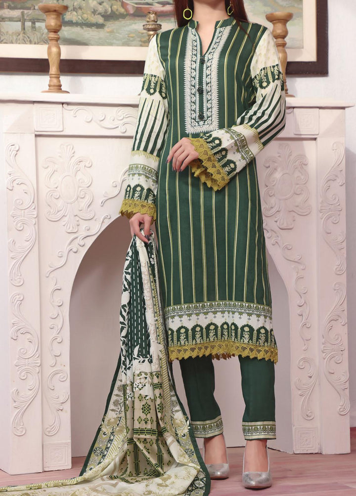 Daman By VS Textiles Printed Lawn Suits Unstitched 3 Piece VS23D 1537B - Summer Collection