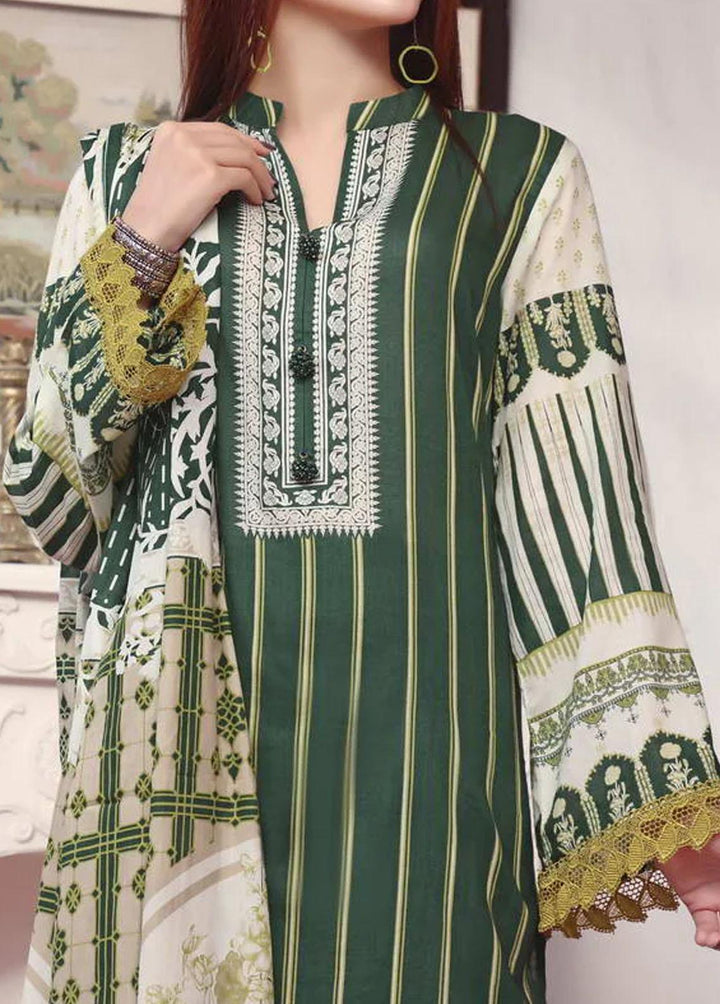 Daman By VS Textiles Printed Lawn Suits Unstitched 3 Piece VS23D 1537B - Summer Collection