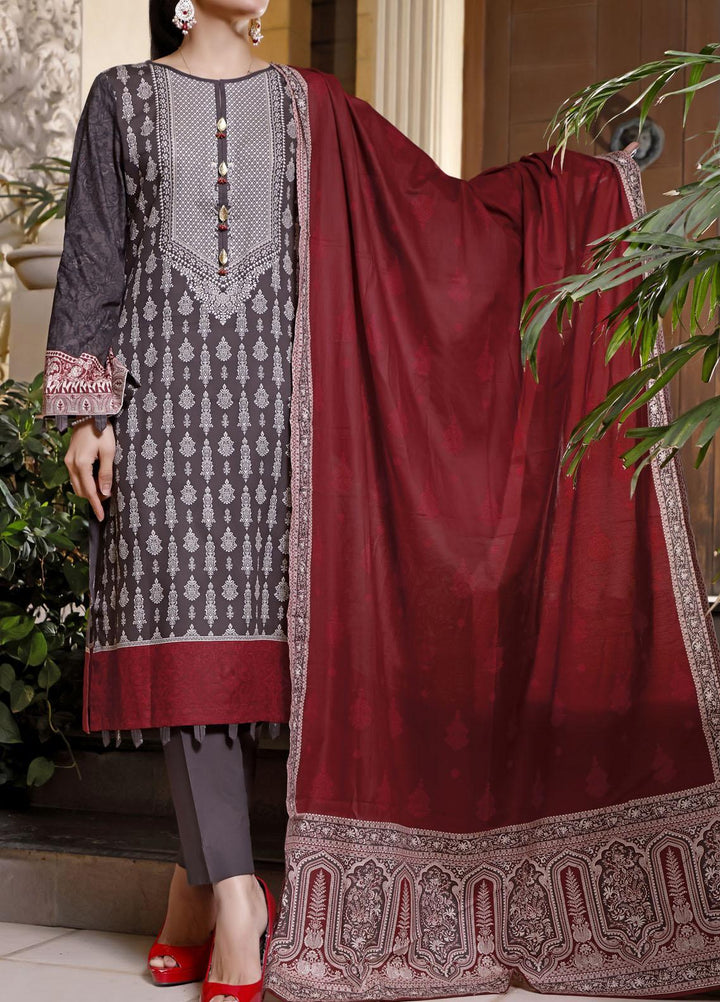 Daman By VS Textiles Printed Lawn Suits Unstitched 3 Piece VS23D-V2 15001-A - Summer Collection