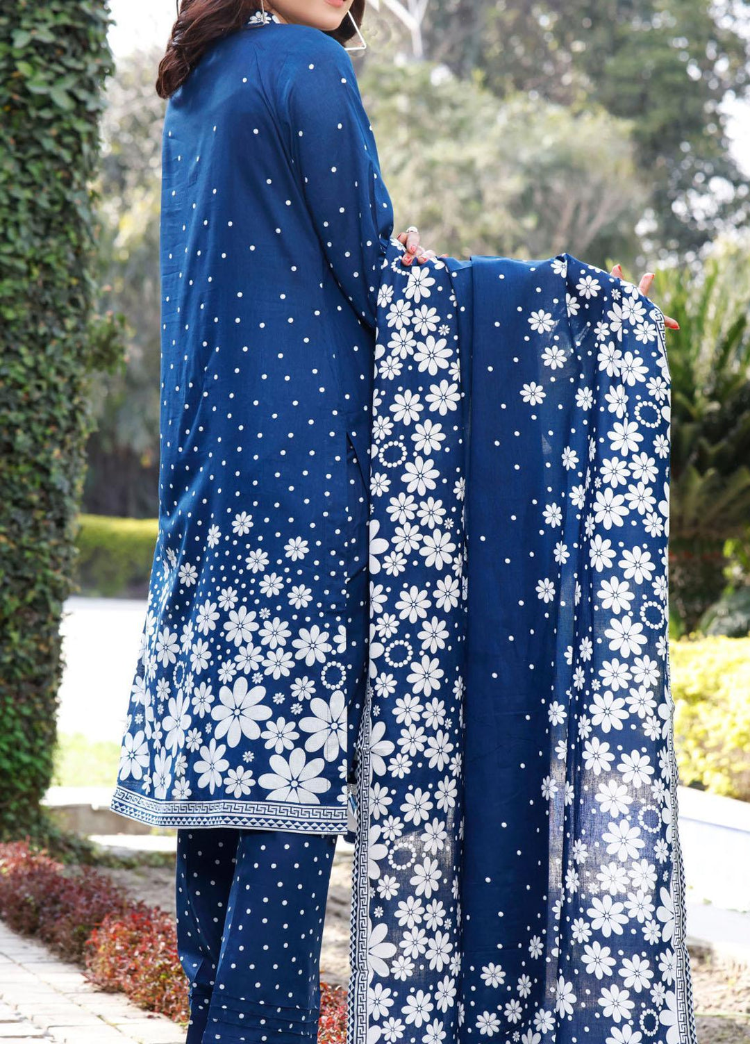 Daman By VS Textiles Printed Lawn Suits Unstitched 3 Piece VS23D-V2 1514-A - Summer Collection