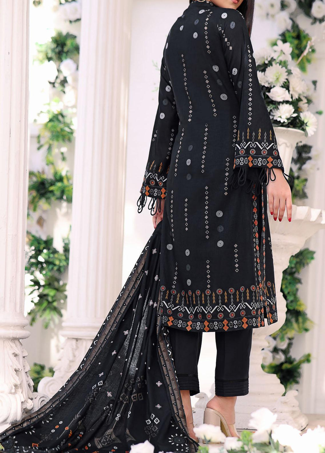 Daman By VS Textiles Printed Lawn Suits Unstitched 3 Piece VS23-D3 806-B - Summer Collection