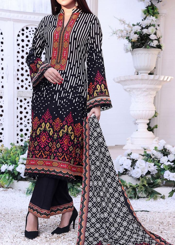 Daman By VS Textiles Printed Lawn Suits Unstitched 3 Piece VS23-D3 808-A - Summer Collection