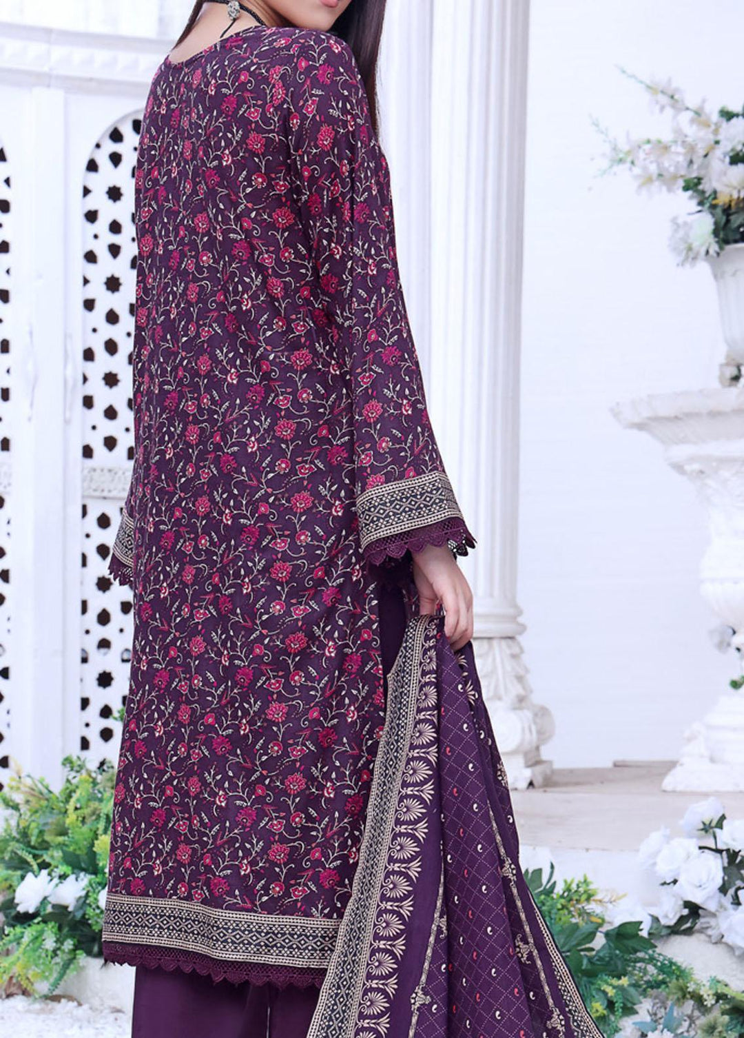 Daman By VS Textiles Printed Lawn Suits Unstitched 3 Piece VS23-D4 805 - Summer Collection