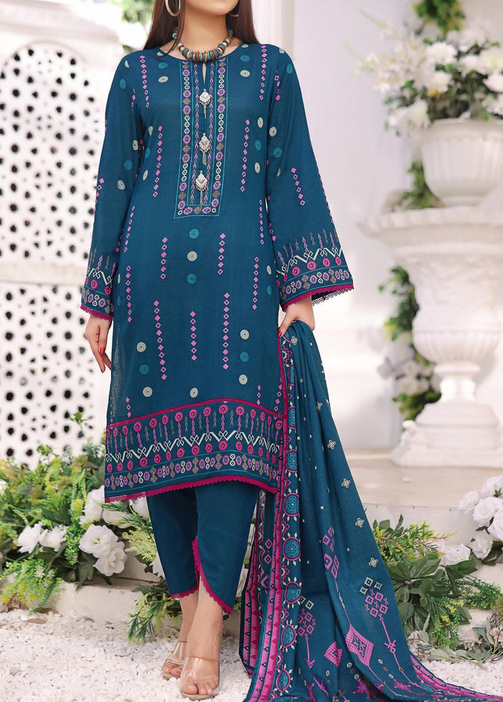Daman By VS Textiles Printed Lawn Suits Unstitched 3 Piece VS23-D4 806A - Summer Collection
